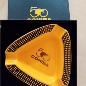 Cenicero para Pur0s Cohiba 50 Aniversario | Cerámica Premium | Accesorio Elegante para Fumadores